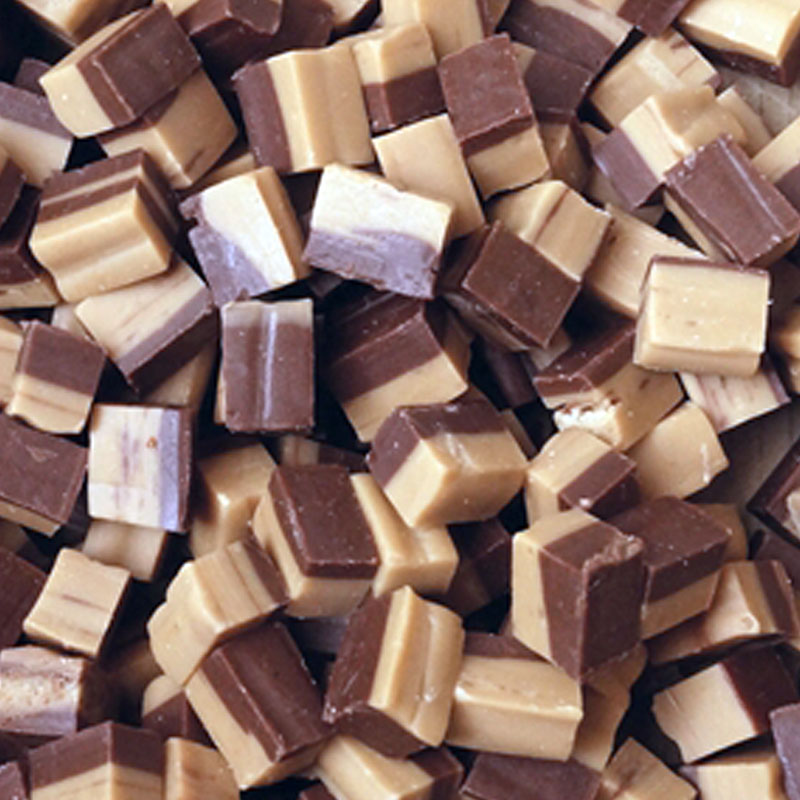 Vanilje Chokolade Fudge 2 Kg Partyhallen Dk