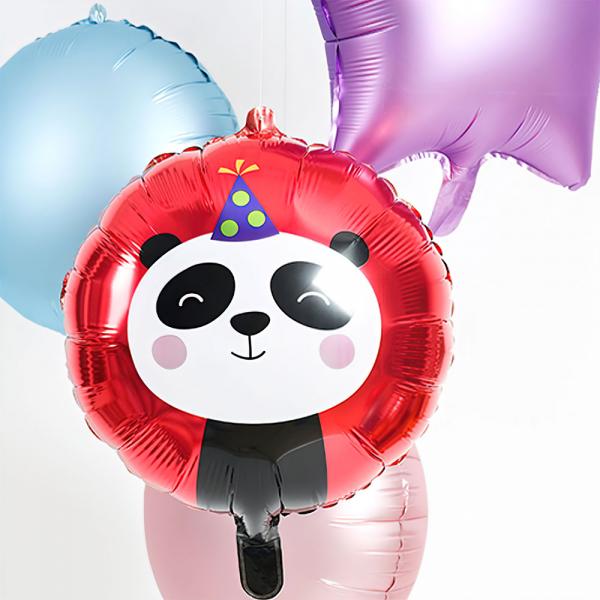 Folieballon Rund Panda