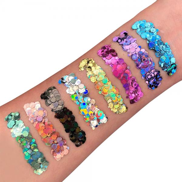 Moon Glitter Holografisk Chunky Glitter