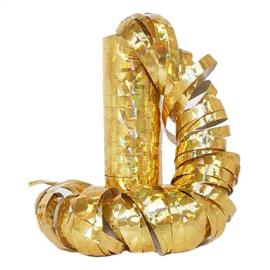 Serpentin Metallic Prisme Guld