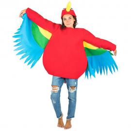 Farverig Papegøje Kostume