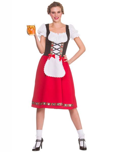 Oktoberfest Dirndl Udkldning Kostume