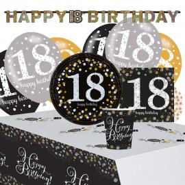 18-års Fødselsdagsfest Sparkling Celebration Kit