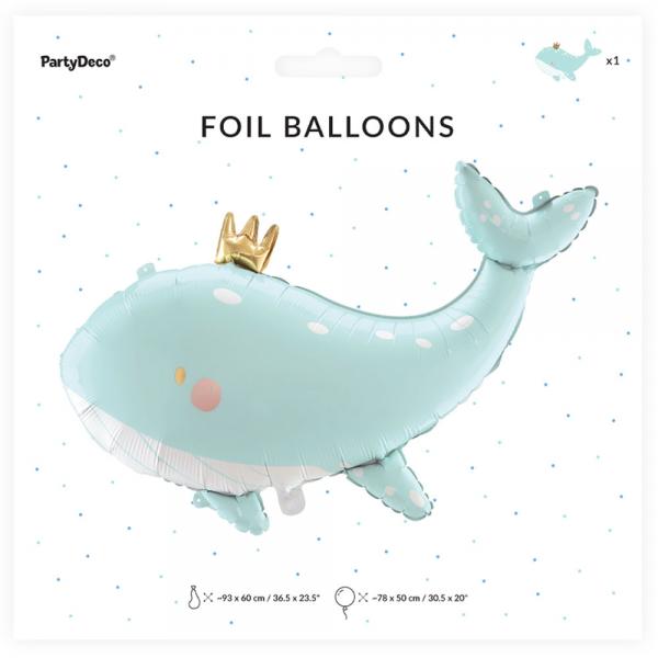 Folieballon Hval