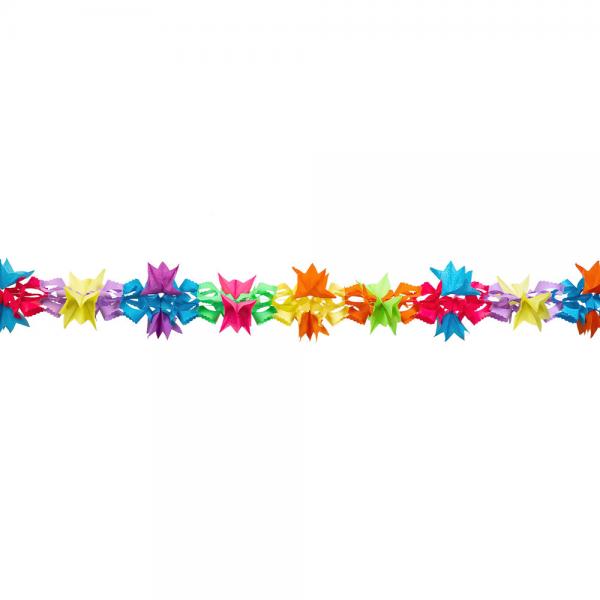 Guirlande Blomster Flerfarvet