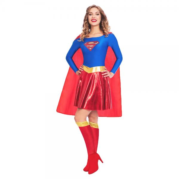 Supergirl Kostume Klassisk
