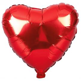Folieballon Rødt Hjerte
