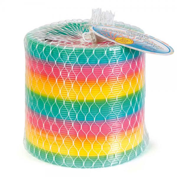 Regnbuefarvet Jumbo Slinky