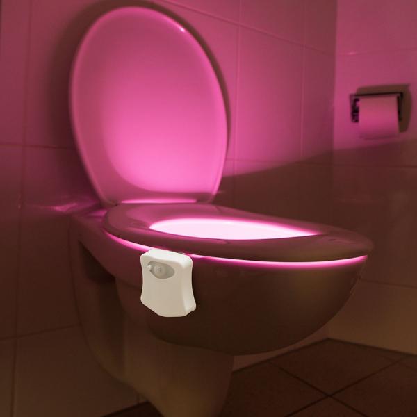 Toilet LED-lys med Bevgelsessensor