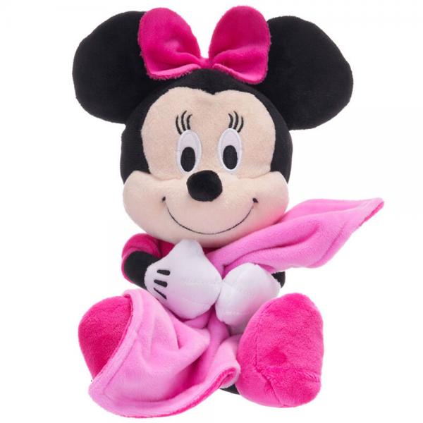 Plush Minnie Mouse med Filt
