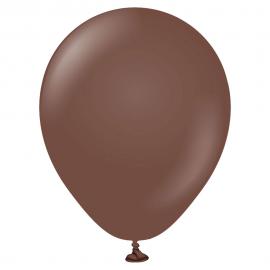 Brune Miniballoner Chocolate Brown
