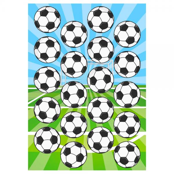Fodbold Kageprint