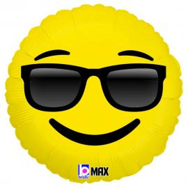 Folieballon Solbriller Emoji
