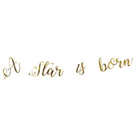 A Star Is Born Guirlande Guld