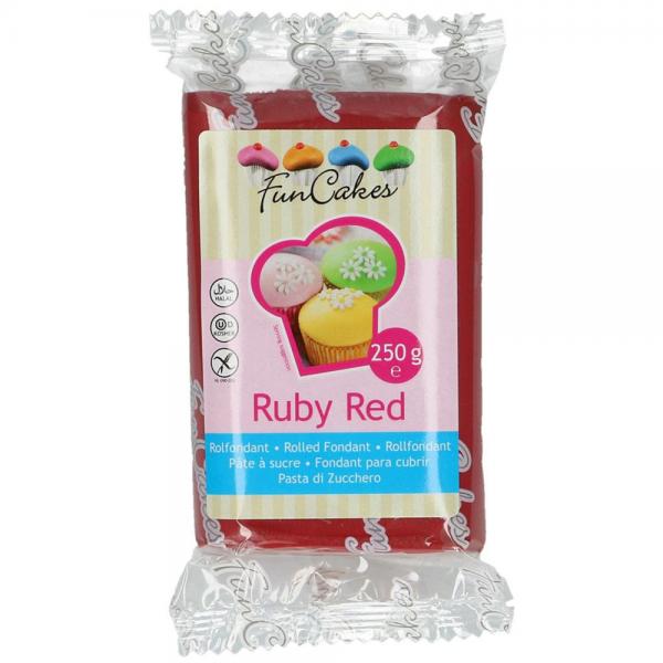 Fondant Ruby Red 250g