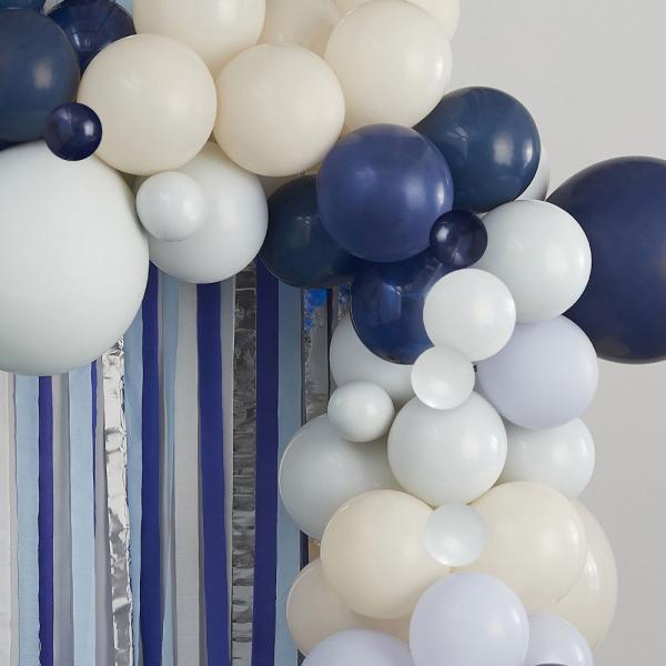 Ballonbue med Serpentine Mix It Up Blue