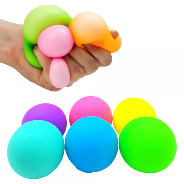 Neon Stressbolde 3-pak