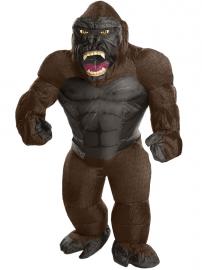 King Kong Oppustelig Gorilla Kostume