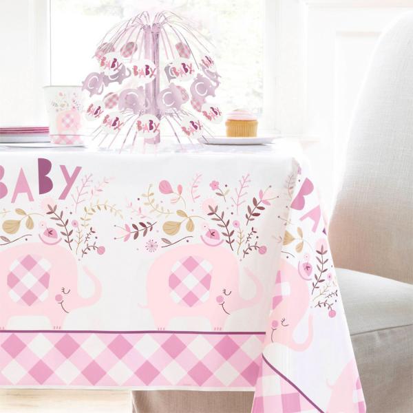 Babyshower Folieballon Elefant Pink