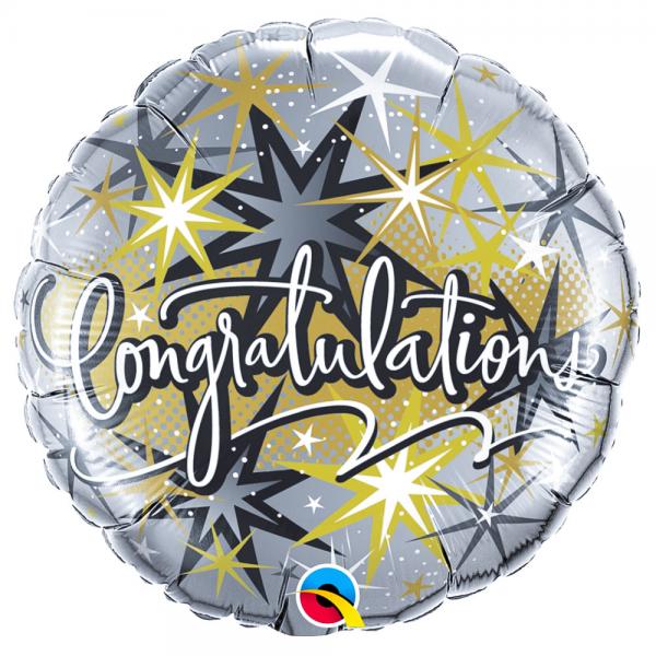 Congratulations Rund Folieballon