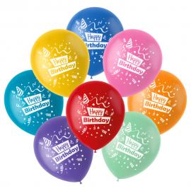 Latexballoner Happy Birthday