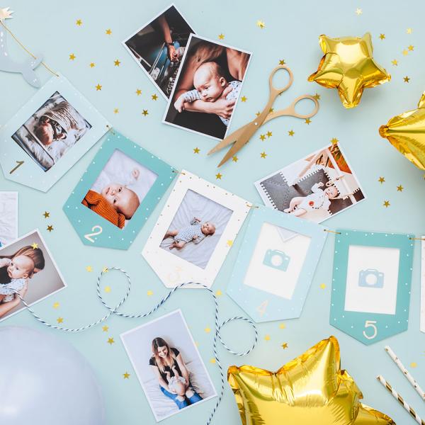 DIY Fotoguirlande Hval