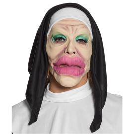 Plastikopereret Nonne Maske