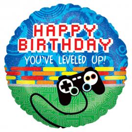 Happy Birthday Ballon You've Leveled Up