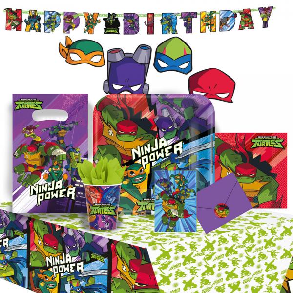 Teenage Mutant Ninja Turtles Festpakke Deluxe 8 Pers