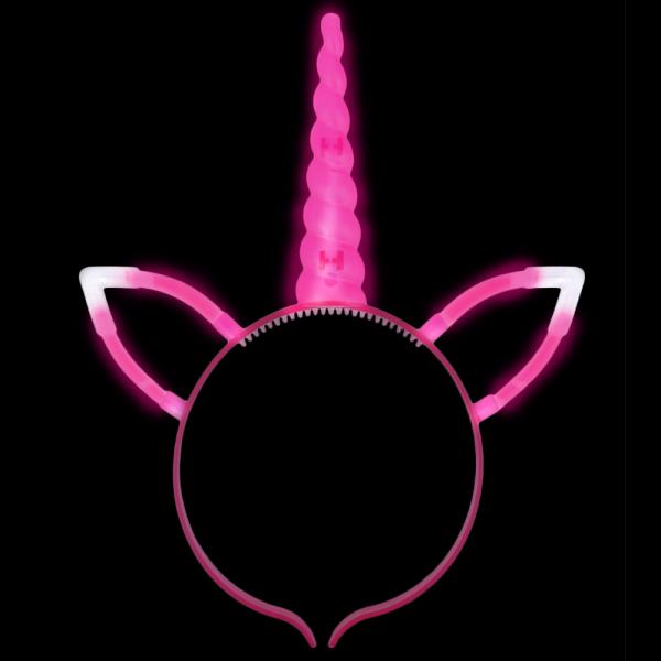 Glowstick Enhjrning Diadem