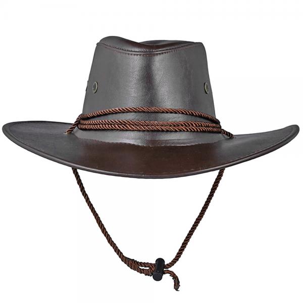 Cowboyhat Mrkebrun