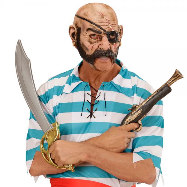 Pirat Maske med ben Mund