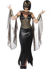 Egyptisk Gudinde Katte Kostume Large