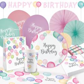 Happy Birthday Pastel Festpakke