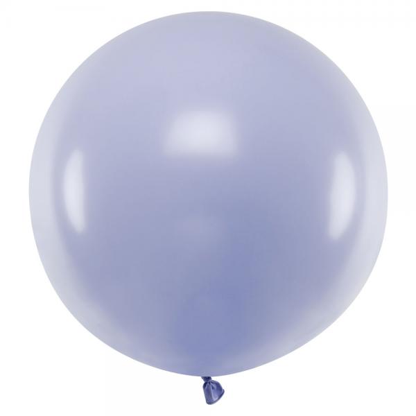 Stor Latexballon Pastel Lilla