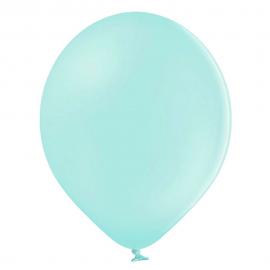 Små Lyse Pastel Mintgrønne Latexballoner 100-pak