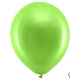 Rainbow Latexballoner Metallic Lysegrønne
