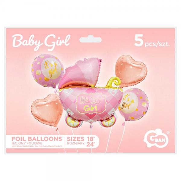 Baby Girl Ballonbuket