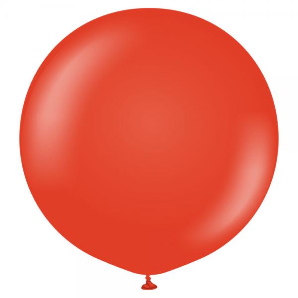 Rde Kmpestor Latexballoner 2-pak