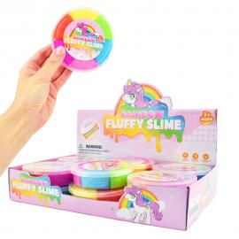 Fluffy Slime Rainbow Fargemix