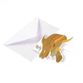 Happy Dinosaur Invitationskort