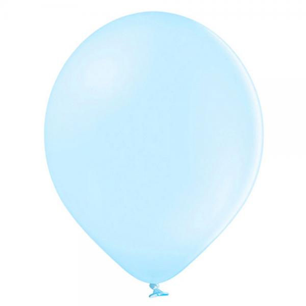 Sm Pastel Lysebl Latexballoner 100-pak
