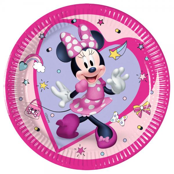 Minnie Mouse Junior Paptallerkener Sm