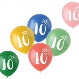 10-års Latexballoner