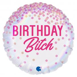 Birthday Bitch Folieballon