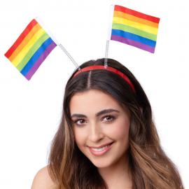 Hårbøjle med Prideflag
