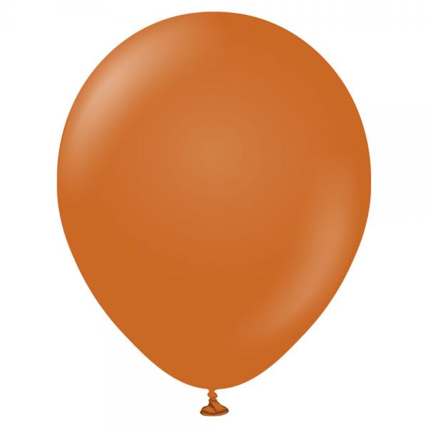 Orange Store Standard Latexballoner Rust Orange