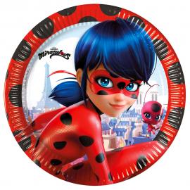 Miraculous Ladybug Paptallerkener