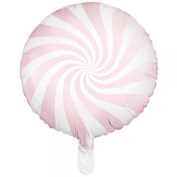 Lyserdt Slik Folieballon