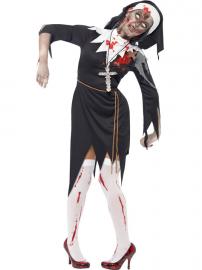Zombie Nonne Kostume Large